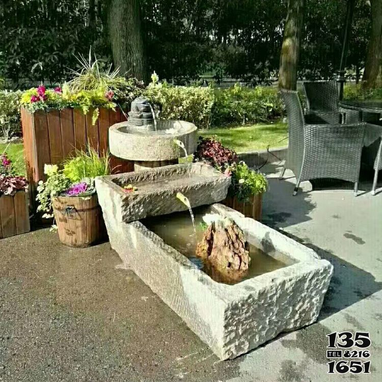 石槽雕塑-老舊魚缸花盆石缸水槽庭院流水景觀組合牛馬豬槽石磨 石槽雕塑-老舊魚缸花盆石缸水槽庭院流水景觀組合牛馬豬槽石磨高清圖片