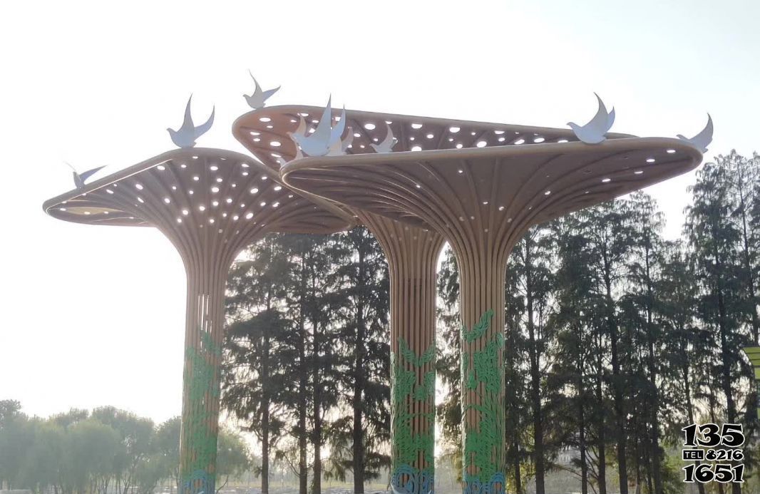 樹雕塑-兒童游泳館不銹鋼園林鏤空景觀樹 樹雕塑-兒童游泳館不銹鋼園林鏤空景觀樹