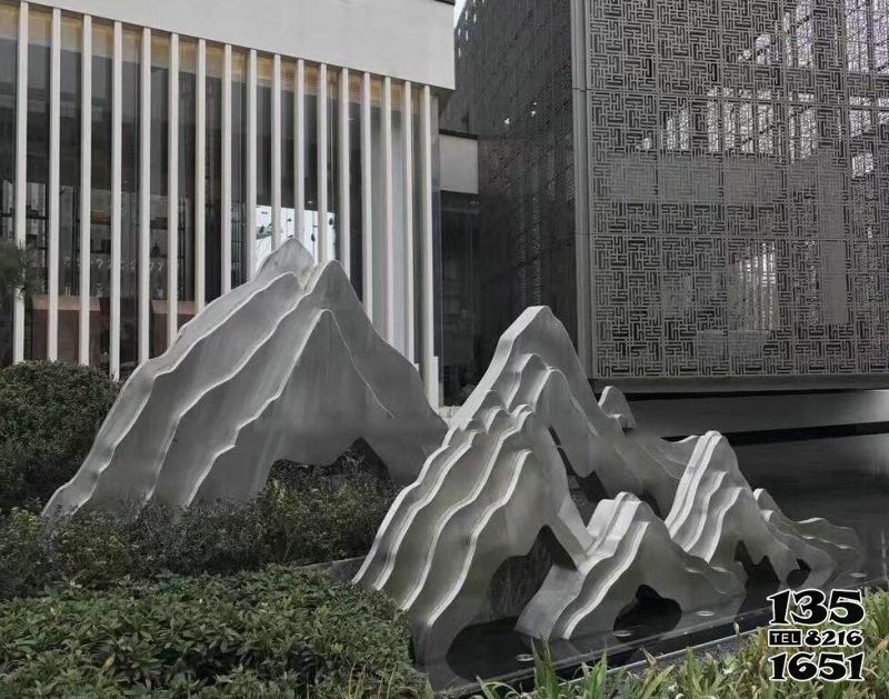 假山雕塑-不銹鋼公園小區假山雕塑 假山雕塑-不銹鋼公園小區假山雕塑高清圖片
