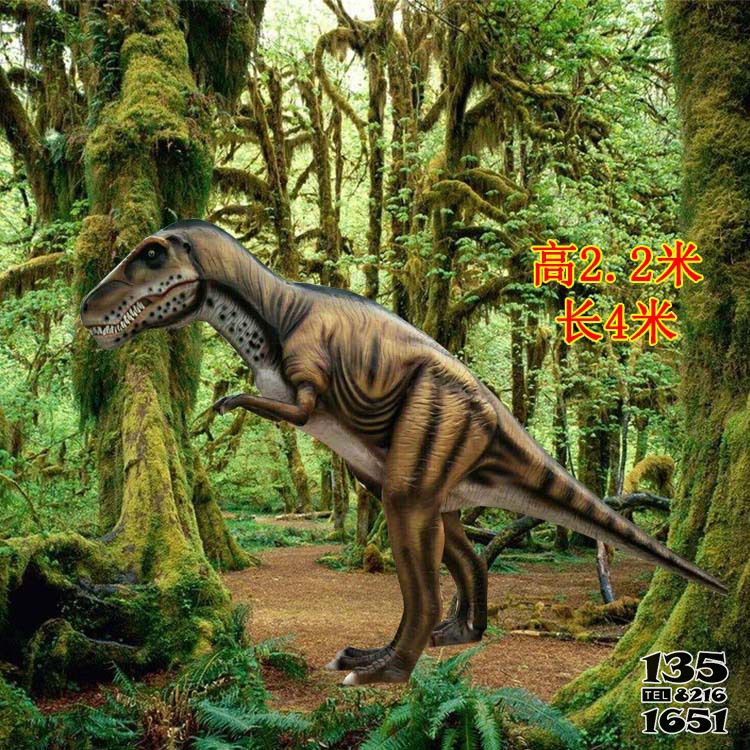 恐龍雕塑-戶(hù)外園林玻璃鋼恐龍雕塑高清圖片