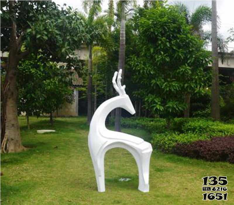 鹿雕塑-玻璃鋼戶外景觀裝飾品擺件鹿雕塑 鹿雕塑-玻璃鋼戶外景觀裝飾品擺件鹿雕塑高清圖片