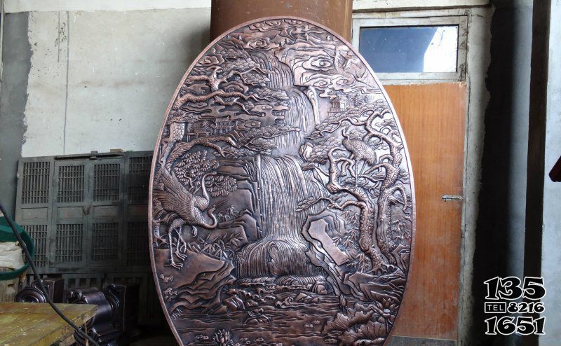 鶴雕塑-庭院銅雕浮雕創意鶴雕塑 鶴雕塑-庭院銅雕浮雕創意鶴雕塑