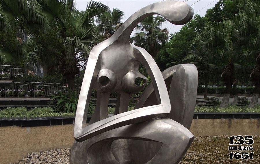 美女雕塑-公園不銹鋼抽象人物美女雕塑 美女雕塑-公園不銹鋼抽象人物美女雕塑