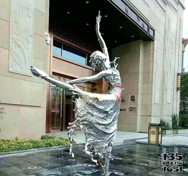 跳舞蹈雕塑-售樓部擺放不銹鋼抽象舞蹈人物雕塑 跳舞蹈雕塑-售樓部擺放不銹鋼抽象舞蹈人物雕塑