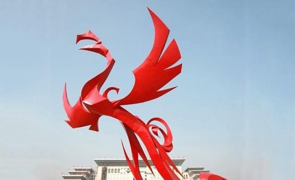 不銹鋼鳳凰展翅雕塑-不銹鋼展翅的鳳凰雕塑公園景觀雕塑 不銹鋼鳳凰展翅雕塑-不銹鋼展翅的鳳凰雕塑公園景觀雕塑高清圖片