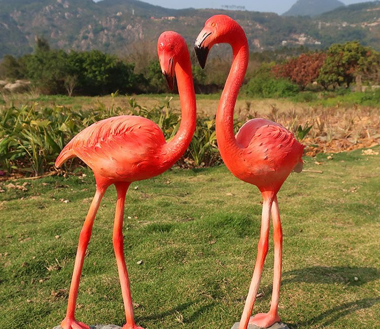 玻璃鋼仿真火烈鳥-玻璃鋼仿真火烈鳥公園動物雕塑 玻璃鋼仿真火烈鳥-玻璃鋼仿真火烈鳥公園動物雕塑高清圖片