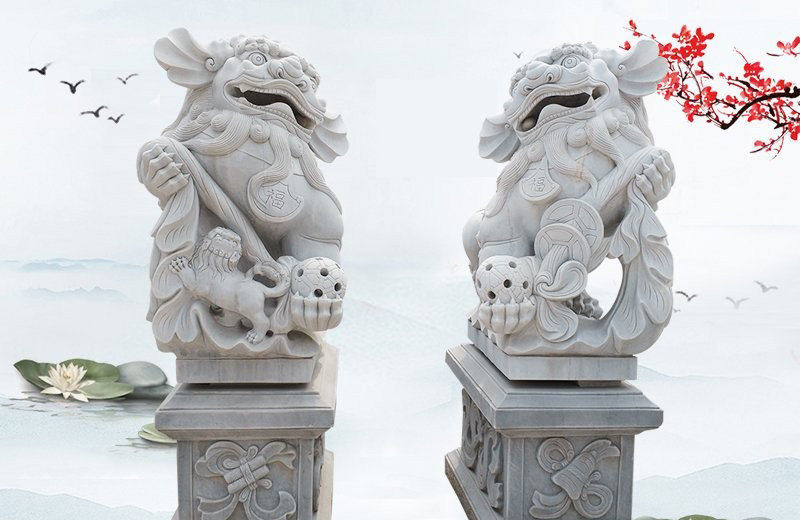 漢白玉獻(xiàn)錢獅石雕-漢白玉獻(xiàn)錢獅雕塑門口招財(cái)鎮(zhèn)宅石獅子 漢白玉獻(xiàn)錢獅石雕-漢白玉獻(xiàn)錢獅雕塑門口招財(cái)鎮(zhèn)宅石獅子高清圖片