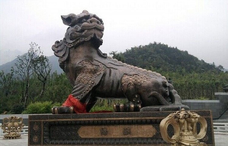 諦聽銅雕-諦聽銅雕 古代神獸神仙坐騎雕塑 諦聽銅雕-諦聽銅雕 古代神獸神仙坐騎雕塑高清圖片
