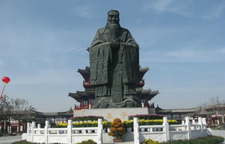 大型鍛銅孔子雕像-鍛銅孔子雕塑大型青銅孔子雕像 大型鍛銅孔子雕像-鍛銅孔子雕塑大型青銅孔子雕像高清圖片