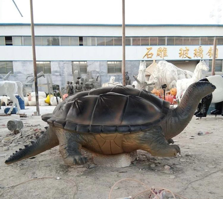 玻璃鋼仿真大型烏龜雕塑-玻璃鋼仿真烏龜玻璃鋼動物雕塑 玻璃鋼仿真大型烏龜雕塑-玻璃鋼仿真烏龜玻璃鋼動物雕塑高清圖片