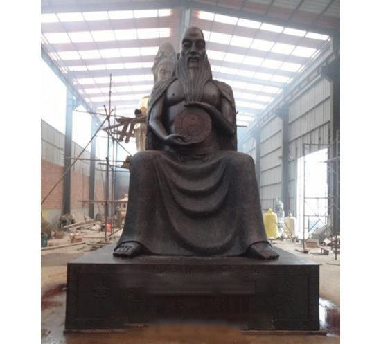伏羲銅雕-伏羲銅雕 古代神話人物雕塑 伏羲銅雕-伏羲銅雕 古代神話人物雕塑高清圖片