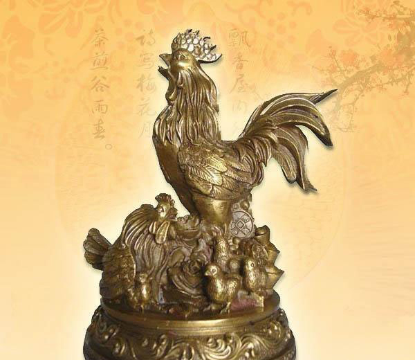 打鳴的公雞銅雕-打鳴的公雞銅雕 鑄銅動物銅雕 打鳴的公雞銅雕-打鳴的公雞銅雕 鑄銅動物銅雕高清圖片