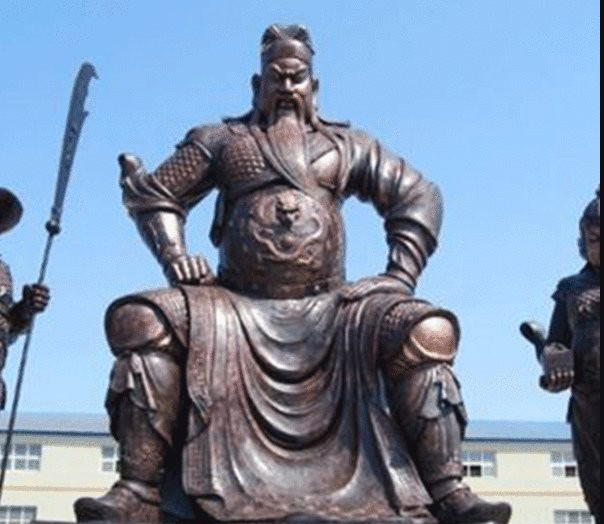 坐式關公銅雕-坐式關公銅雕 武財神銅雕 坐式關公銅雕-坐式關公銅雕 武財神銅雕高清圖片