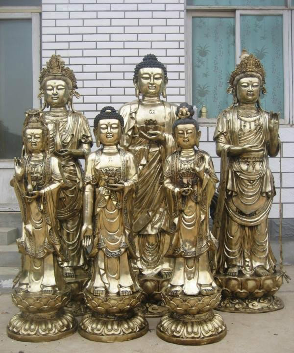 立式西方三圣銅雕-立式西方三圣銅雕 寺廟佛像雕塑 立式西方三圣銅雕-立式西方三圣銅雕 寺廟佛像雕塑高清圖片