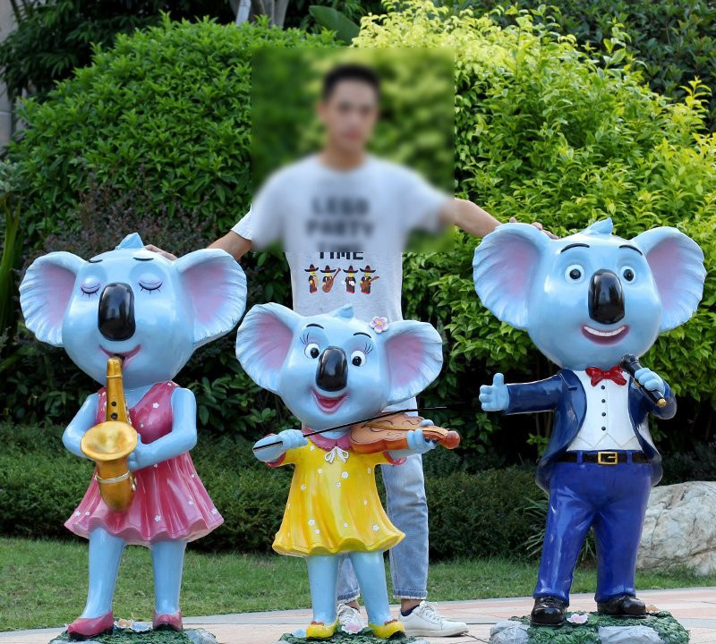 玻璃鋼卡通考拉雕塑-玻璃鋼卡通考拉 公園卡通動物 玻璃鋼卡通考拉雕塑-玻璃鋼卡通考拉 公園卡通動物高清圖片