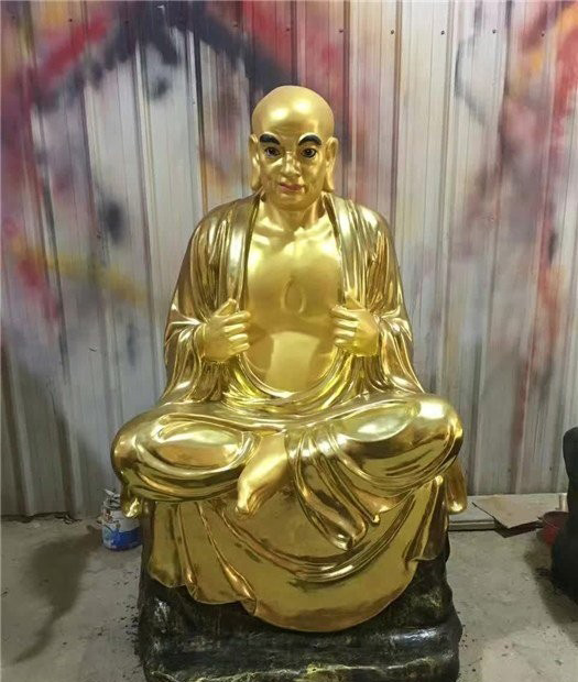 銅雕十八羅漢-十八羅漢銅雕 寺廟鎏金佛像 銅雕十八羅漢-十八羅漢銅雕 寺廟鎏金佛像高清圖片