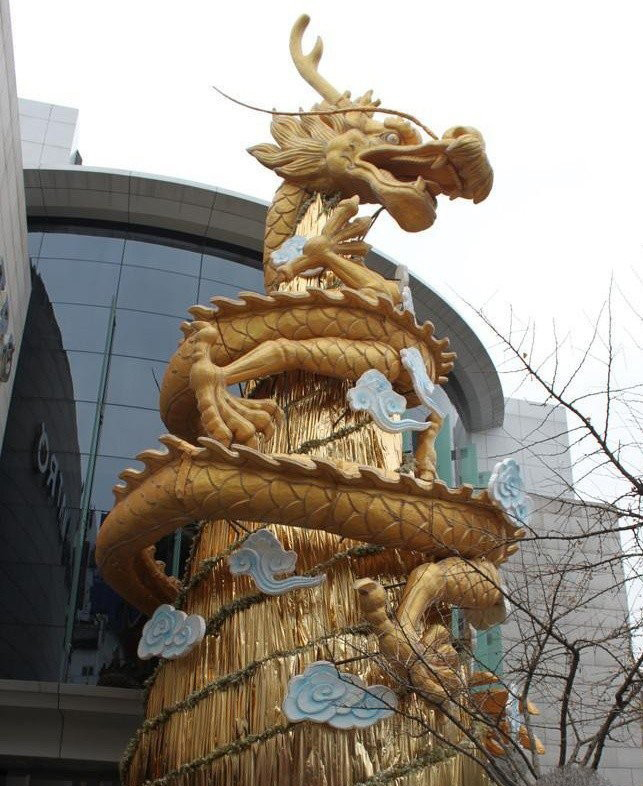 銅雕龍-廣場龍雕塑 銅雕龍-廣場龍雕塑高清圖片