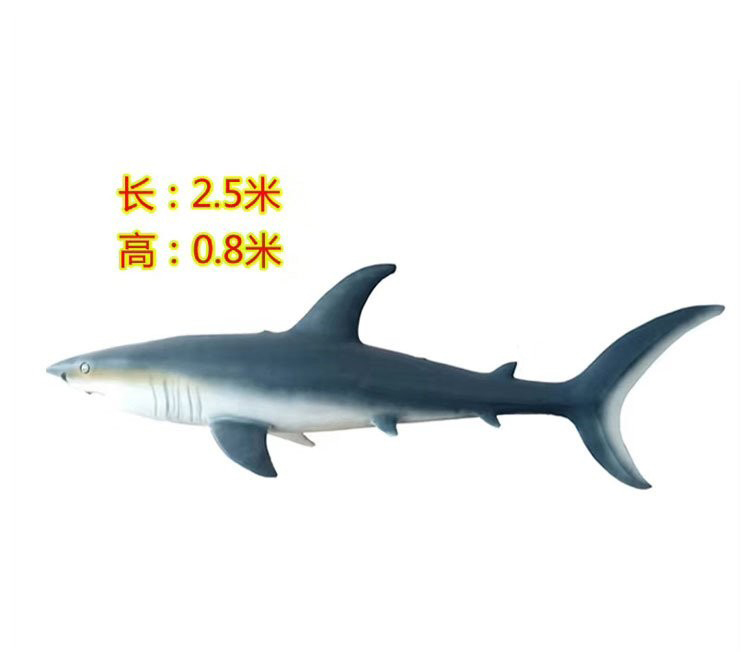 玻璃鋼仿真鯊魚雕塑-海洋館仿真鯊魚雕塑 玻璃鋼仿真鯊魚雕塑-海洋館仿真鯊魚雕塑高清圖片