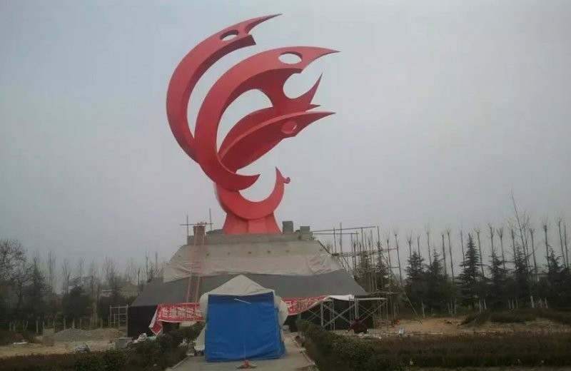 廣場不銹鋼鳳凰雕塑-不銹鋼鳳凰抽象雕塑 廣場不銹鋼鳳凰雕塑-不銹鋼鳳凰抽象雕塑高清圖片