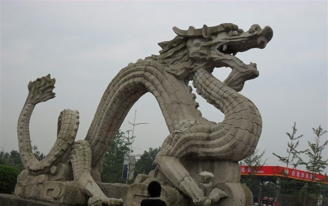 大理石龍雕塑-石雕龍 大理石龍雕塑-石雕龍高清圖片