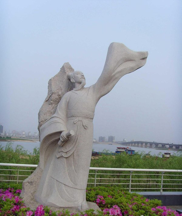校園名人石雕蘇軾-大理石古代名人蘇軾石雕 校園名人石雕蘇軾-大理石古代名人蘇軾石雕高清圖片