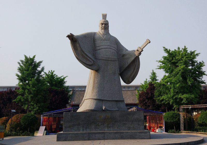 大理石古代名人曹操石雕-古代名人李時石雕 大理石古代名人曹操石雕-古代名人李時石雕