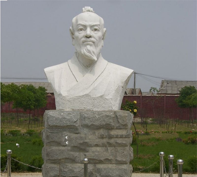 校園大理石張衡雕塑-古代名人張衡石雕 校園大理石張衡雕塑-古代名人張衡石雕高清圖片