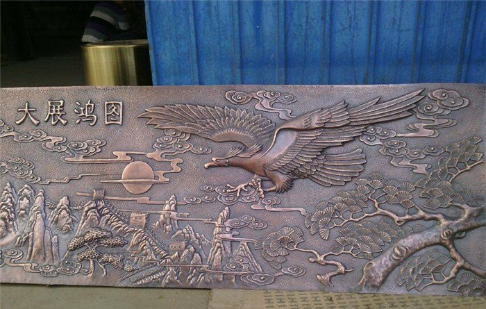 鍛銅大展宏圖老鷹浮雕-企業大展鴻圖老鷹銅浮雕 鍛銅大展宏圖老鷹浮雕-企業大展鴻圖老鷹銅浮雕