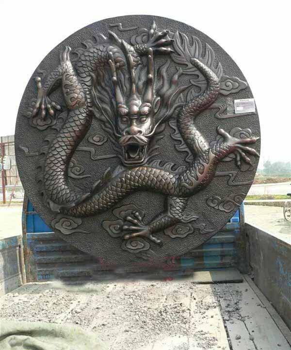 銅浮雕龍-鑄銅龍浮雕 銅浮雕龍-鑄銅龍浮雕高清圖片
