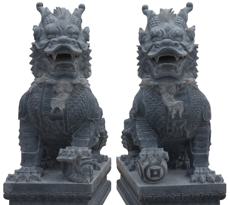 門口麒麟古代神獸石雕-仿古鎮宅麒麟石雕 門口麒麟古代神獸石雕-仿古鎮宅麒麟石雕