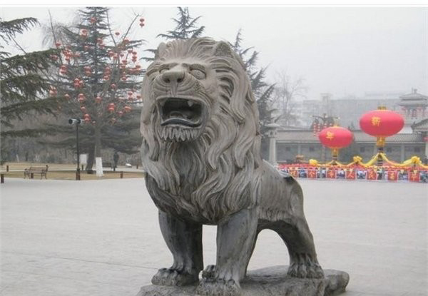 仿古西洋獅子石雕-青石仿古歐式西洋獅子雕塑 仿古西洋獅子石雕-青石仿古歐式西洋獅子雕塑
