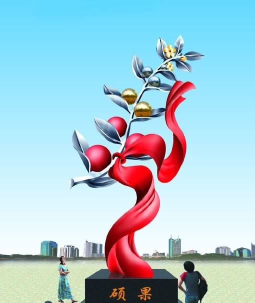 不銹鋼城市碩果雕塑設計圖-城市不銹鋼碩果雕塑設計圖 不銹鋼城市碩果雕塑設計圖-城市不銹鋼碩果雕塑設計圖