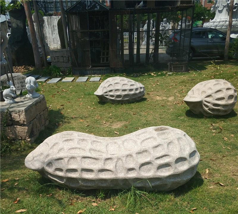 公園大理石花生雕塑-大理石公園花生雕塑 公園大理石花生雕塑-大理石公園花生雕塑高清圖片