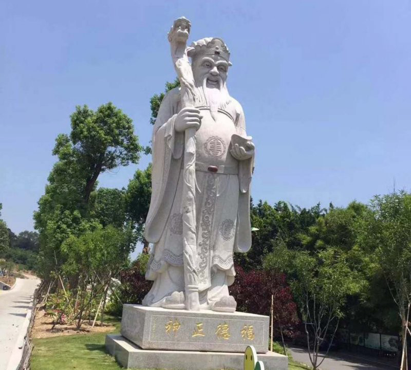 大理石福德正神土地公-大理石土地公福德正神雕塑 大理石福德正神土地公-大理石土地公福德正神雕塑