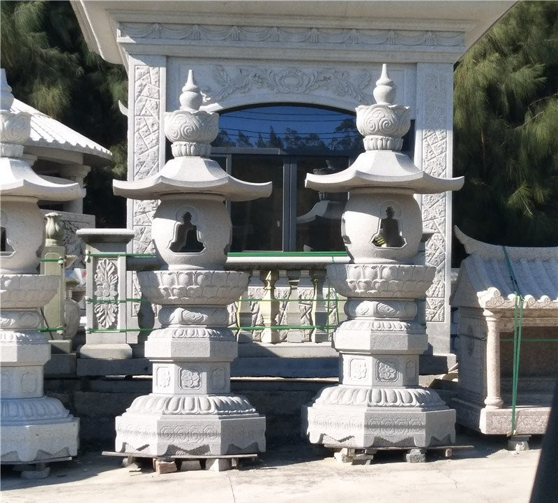 漢白玉公園石燈籠-漢白玉公園石燈 漢白玉公園石燈籠-漢白玉公園石燈高清圖片