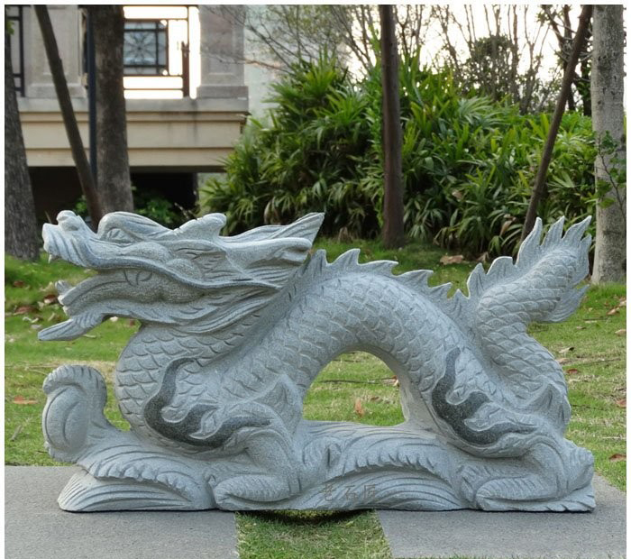 公園大理石龍雕塑-大理石噴水龍雕塑 公園大理石龍雕塑-大理石噴水龍雕塑高清圖片