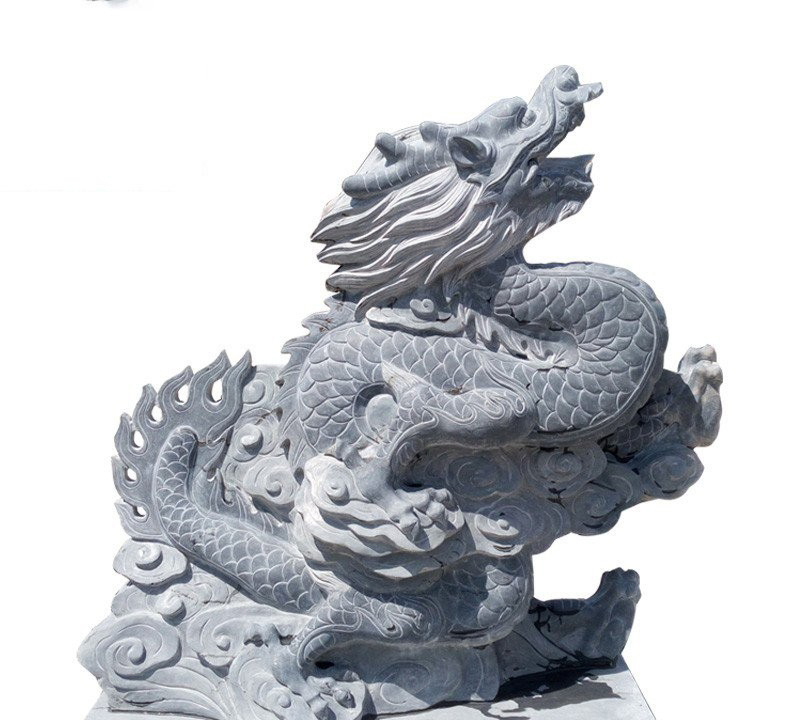 廣場青石中國龍雕塑-青石廣場龍雕塑 廣場青石中國龍雕塑-青石廣場龍雕塑高清圖片