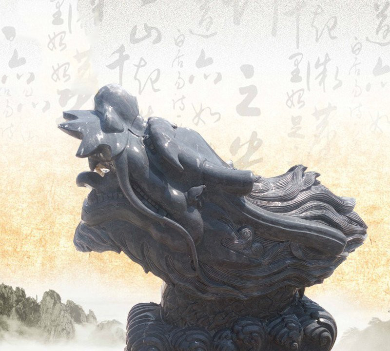 大理石噴水龍頭雕塑-公園噴水龍頭石雕 大理石噴水龍頭雕塑-公園噴水龍頭石雕高清圖片