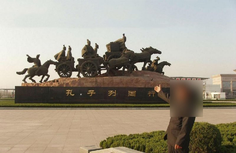 銅雕孔子列國行-孔子列國行廣場景觀銅雕 銅雕孔子列國行-孔子列國行廣場景觀銅雕高清圖片