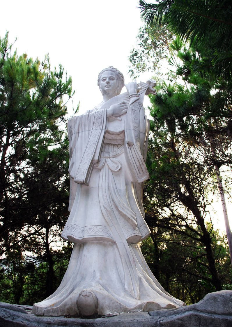 古代名人王昭君石雕-景區公園石雕王昭君 古代名人王昭君石雕-景區公園石雕王昭君