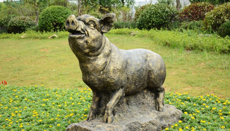 公園十二生肖銅雕-銅雕十二生肖動物 公園十二生肖銅雕-銅雕十二生肖動物高清圖片