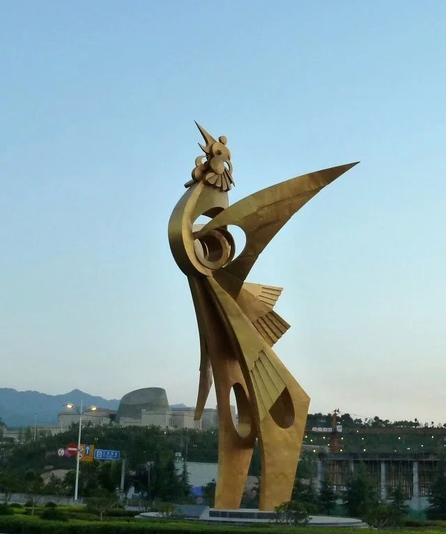 城市不銹鋼鳳凰展翅雕塑-不銹鋼抽象鳳凰展翅雕塑 城市不銹鋼鳳凰展翅雕塑-不銹鋼抽象鳳凰展翅雕塑