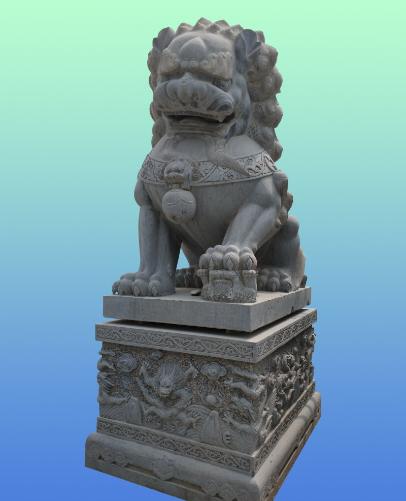 青石雕石獅子-青石雕刻鎮(zhèn)宅看門獅子 青石雕石獅子-青石雕刻鎮(zhèn)宅看門獅子