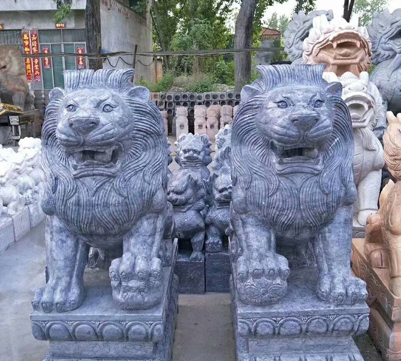 青石仿古西洋獅子石雕-青石仿古歐式獅子石雕 青石仿古西洋獅子石雕-青石仿古歐式獅子石雕高清圖片