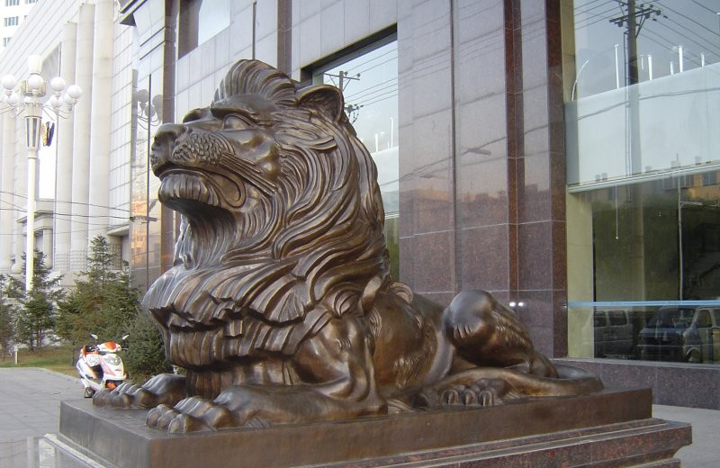門(mén)口匯豐獅銅雕-銀行企業(yè)門(mén)口匯豐獅銅雕 門(mén)口匯豐獅銅雕-銀行企業(yè)門(mén)口匯豐獅銅雕