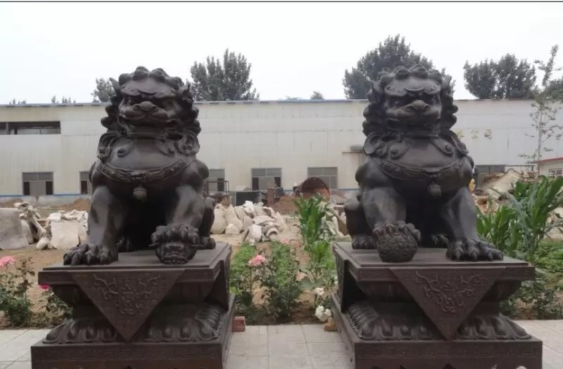 獅子銅雕像-銅雕獅子鎮宅辟邪 獅子銅雕像-銅雕獅子鎮宅辟邪