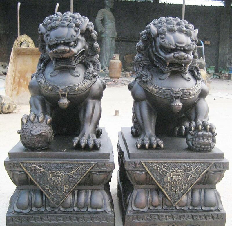 踩球獅子銅雕-2米銅雕獅子 踩球獅子銅雕-2米銅雕獅子高清圖片