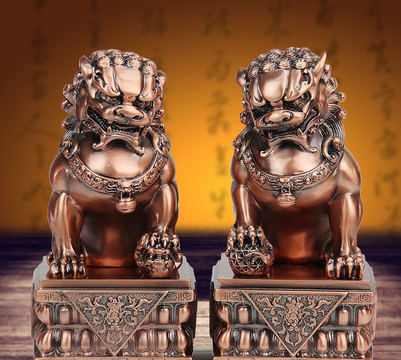銅雕的獅子-銅雕塑獅子 銅雕的獅子-銅雕塑獅子高清圖片