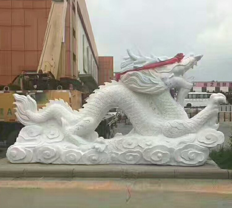 漢白玉石雕龍-漢白玉龍石雕 漢白玉石雕龍-漢白玉龍石雕高清圖片