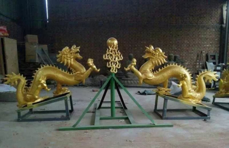 黃銅雙龍戲珠雕塑-雙龍戲珠銅雕塑 黃銅雙龍戲珠雕塑-雙龍戲珠銅雕塑
